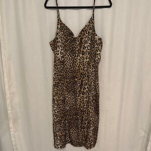 Express Leopard / Cheetah Print Dress